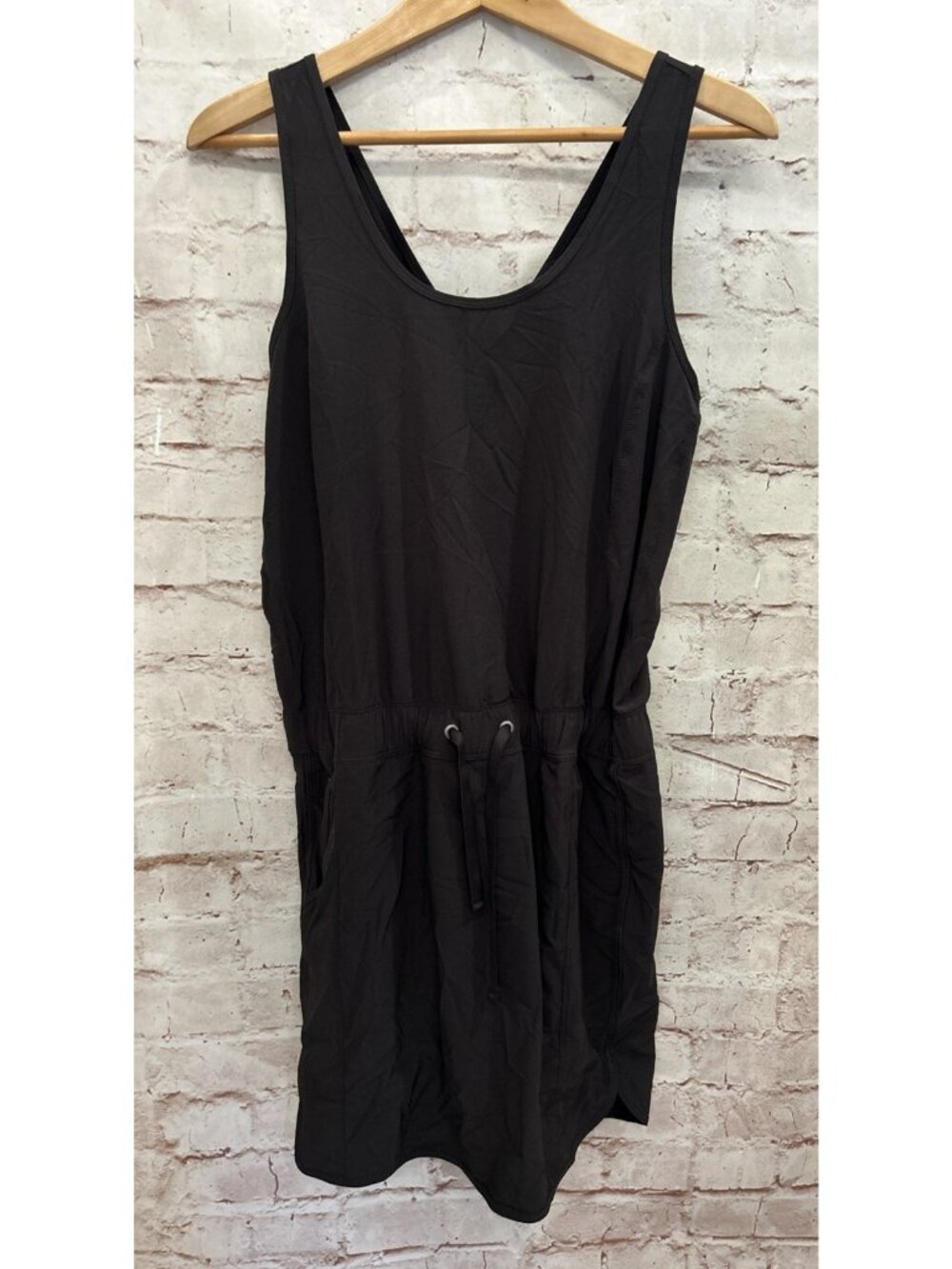 Patagonia Womens M Fleetwith Tank Dress Black Activewear Outdoor Sleeveless